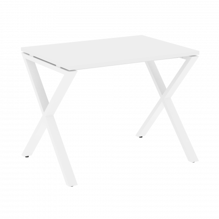 Loft Стол рабочий VR.L-SRX-1.7 Белый бриллиант/Белый металл 980*720*750