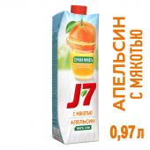 Сок J7 апельсин 0,97л