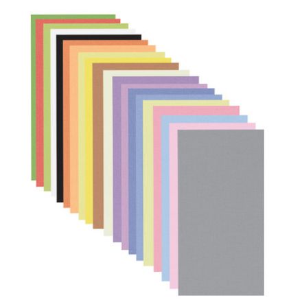 Цветная бумага ТИШЬЮ 17 г/м2, 50х66 см, 100 листов, 20 цветов, пастель ассорти, ЗОЛОТАЯ СКАЗКА, 116495