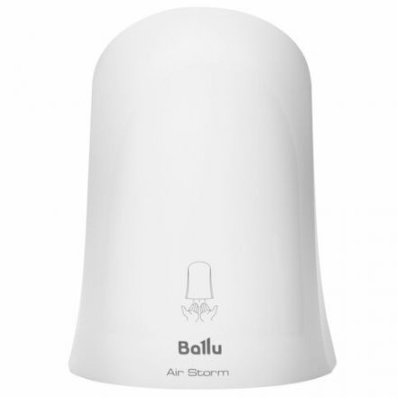 Сушилка для рук BALLU BAHD-1000AS, 1000 Вт, пластик, белая Сушилка для рук BALLU BAHD-1000AS, 1000 Вт, пластик, белая