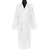 Халат махровый, шалька, размер 56, 400г/м2, белый