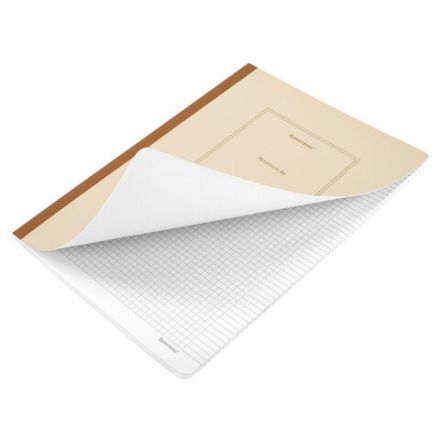 Тетрадь А4 96 л. BRAUBERG, на сшивке с корешком, клетка, обложка картон, "Classic", 405283