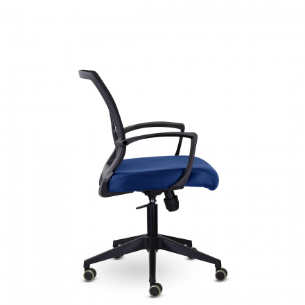 Кресло СН-800 Энжел черный Ср TW-01/Е06-к (черный/синий) Кресло СН-800 Энжел черный Ср TW-01/Е06-к (черный/синий)