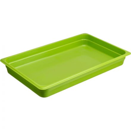 Гастроемкость Restola полипропилен GN 1/1 530х325x65 мм зеленая, 422107309