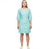 Халат для медицинского персонала жен. М20 ХЛ морская волна(р.52-54) 158-164