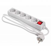 Сетевой фильтр Buro 500SL-1.5-G 1.5м (5 розеток) серый Сетевой фильтр Buro 500SL-1.5-G 1.5м (5 розеток) серый