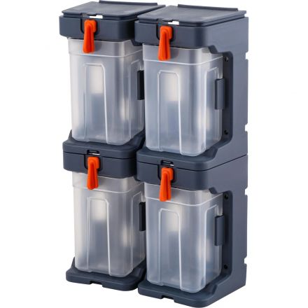 Органайзер (навесные лотки мал.)Blocker Expert 4 шт. серо/оранж.BR395410026