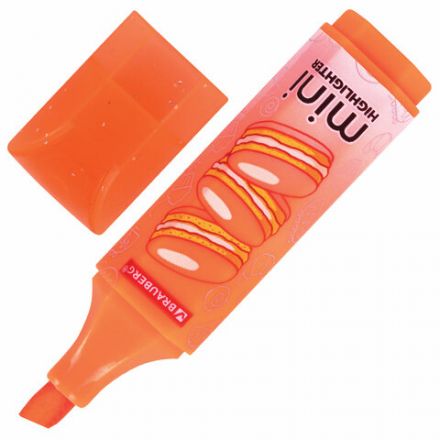 Набор текстовыделителей мини с принтами, 12 ЦВЕТОВ, BRAUBERG, 6 неоновых цветов + 6 пастельных цветов, линия 1-5 мм, 152537