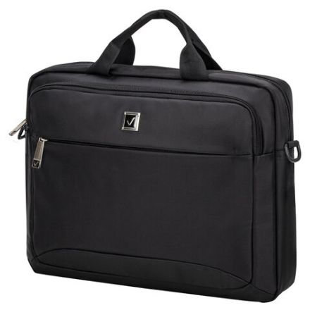 Сумка портфель BRAUBERG PROTECT с отделением для ноутбука 15,6", 2 отделения, черная, 30х40х7 см, 270831 Сумка портфель BRAUBERG PROTECT с отделением для ноутбука 15,6", 2 отделения, черная, 30х40х7 см, 270831