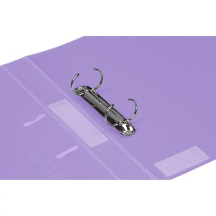 Папка на 2-х кольцах Attache Rainbow Style 35 мм фиолетовая до 250 листов