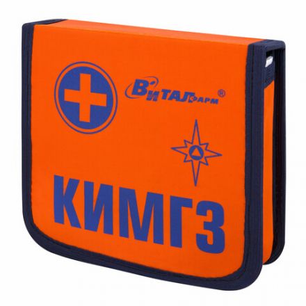 Аптечка первой помощи КИМГЗ, ВИТАЛФАРМ, тканевая сумка, по приказу №1164н, 00-00004255