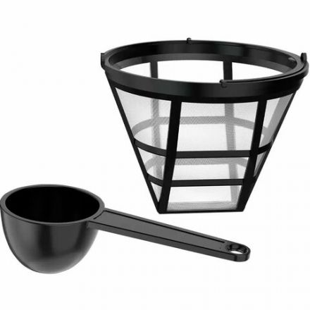 Кофеварка капельная BQ (БИ-КЬЮ) CM2002, 900 Вт, объем 1,5 л, поддержание температуры, серебристая, 86198275