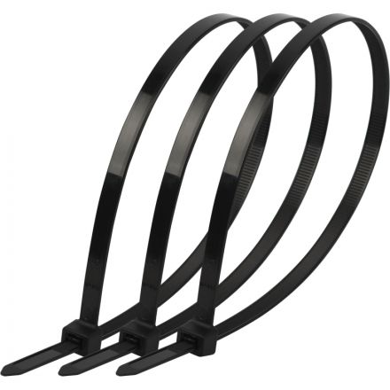 Стяжка (хомут) ЭРА нейлоновая 2.5 х 200 мм чёрная (100 шт/уп) NO-225-174