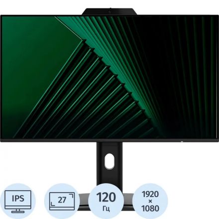 Монитор MSI (9S6-3PD99T-004)27/UHD 2K/FHD/IPS/120Hz/300cd/1ms/DP/HDMI/VGA