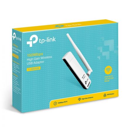 Сетевой адаптер WiFi TP-Link TL-WN722N USB 2.0