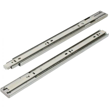 Направляющие УЗК_StahlBuro шариковые с довод.35-400/16(16331) ком-2шт хром