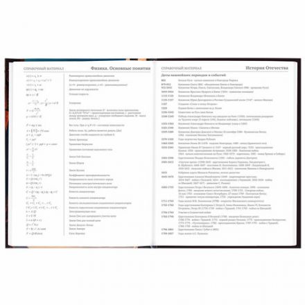 Дневник 5-11 класс 48 л., твердый, BRAUBERG, глянцевая ламинация, с подсказом, "Мир будущего", 106870