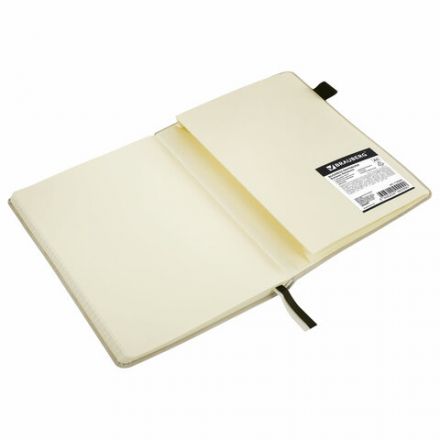 Блокнот А5 138x213 мм, BRAUBERG "Velvet", резинка, держатель, 80 л., клетка, бежевый, 116240 Блокнот А5 138x213 мм, BRAUBERG "Velvet", резинка, держатель, 80 л., клетка, бежевый, 116240