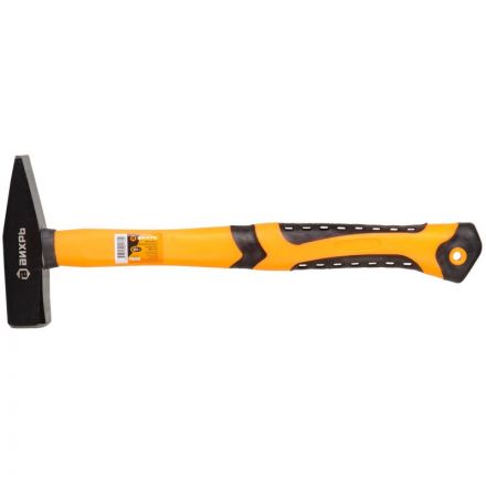 Молоток 400гр. Квадрат.боек, фиберглассовая двухкомп. ручка, Вихрь 73/6/8/5