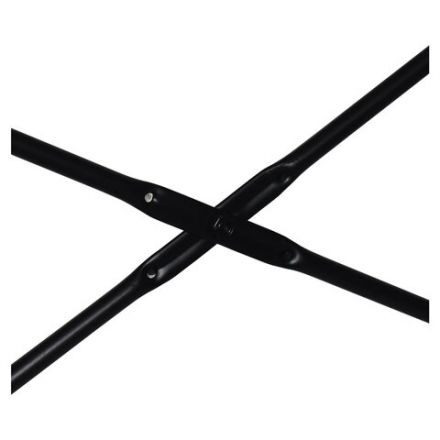 Стол на металлокаркасе BRABIX "LOFT CD-005",1200х520х1200 мм, 3 полки, цвет дуб натуральный, 641223