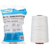 Нить для прошивки документов OfficeSpace, лавсановая, d1,5мм, 500м, ЛШ-460, белая Нить для прошивки документов OfficeSpace, лавсановая, d1,5мм, 500м, ЛШ-460, белая