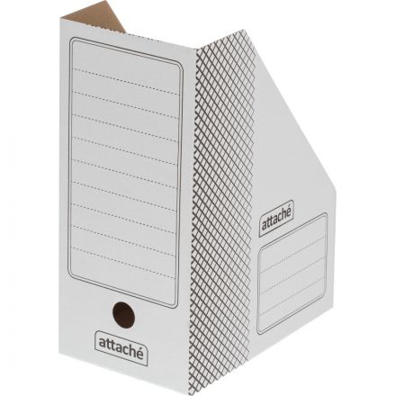 Вертикальный накопитель Attache 150мм белый графика 2шт/уп (сборн)гофрокарт Вертикальный накопитель Attache 150мм белый графика 2шт/уп (сборн)гофрокарт