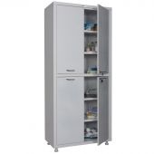 Шкаф медицинский Hilfe МД 2 1780/SS (металл, 800x400x1850 мм)