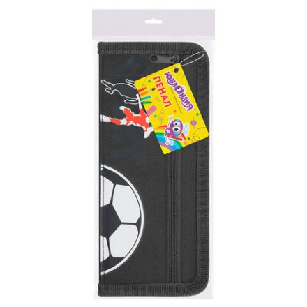 Пенал ЮНЛАНДИЯ ЮНИОР, 2 отделения, полиэстер, "Sport", 21х8х6 см, 273812