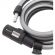 Замок велосипедный тросовый_УЗК Булат ВС 580 (1500мм) сталь/пластик (3кл)