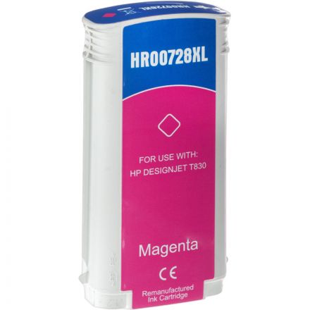 Картридж струйный Комус 728 F9J66A пур. 130мл для DJ T730/T830