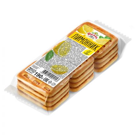 Печенье Дымка Лимонник, 190г