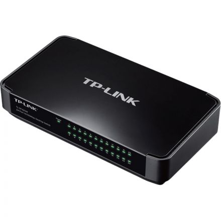 Коммутатор TP-Link TL-SF1024M (L2) 24x100Мбит/с неуправляемый