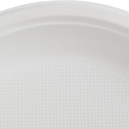 Тарелка одноразовая d 165мм, десертная, белая, ПП, 100шт/уп