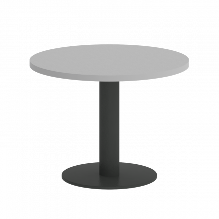 Home Office Стол журнальный круглый VR.SP-5-60.1G Серый/Антрацит металл 600*600*450 Home Office Стол журнальный круглый VR.SP-5-60.1G Серый/Антрацит металл 600*600*450