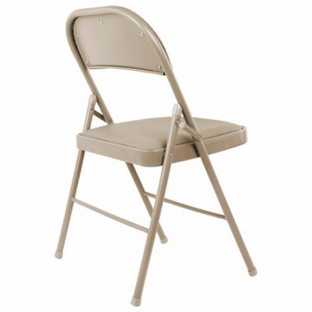 Стул складной BRABIX "Golf Plus CF-003 КОМФОРТ", бежевый каркас, кожзам бежевый, В КОРОБЕ, 533027 Стул складной BRABIX "Golf Plus CF-003 КОМФОРТ", бежевый каркас, кожзам бежевый, В КОРОБЕ, 533027