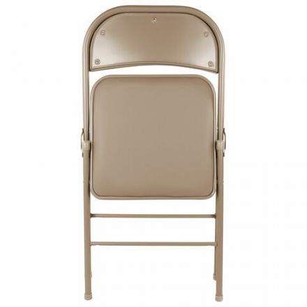 Стул складной BRABIX "Golf Plus CF-003 КОМФОРТ", бежевый каркас, кожзам бежевый, В КОРОБЕ, 533027 Стул складной BRABIX "Golf Plus CF-003 КОМФОРТ", бежевый каркас, кожзам бежевый, В КОРОБЕ, 533027