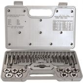 Набор метчиков и плашек М3 - М12, 31 предм. Matrix 77337