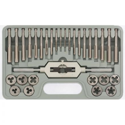 Набор метчиков и плашек М3 - М12, 31 предм. Matrix 77337