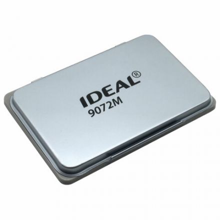 Штемпельная подушка TRODAT IDEAL 9072М, 110х70 мм, металлический корпус, НЕОКРАШЕННАЯ, 190568 Штемпельная подушка TRODAT IDEAL 9072М, 110х70 мм, металлический корпус, НЕОКРАШЕННАЯ, 190568
