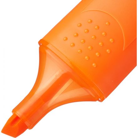 Маркер текстовыделитель Kores BRIGHT LINER PLUS, скош нак, 0.5-5 мм,оранж