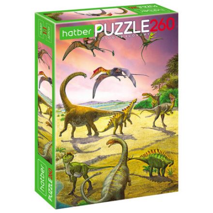Пазл картонный 260 элементов АССОРТИ, 220х330 мм, HATBER Пазл картонный 260 элементов АССОРТИ, 220х330 мм, HATBER