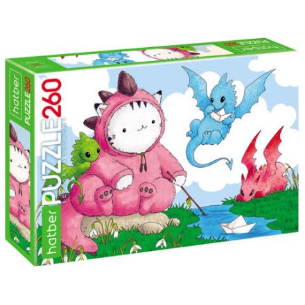 Пазл картонный 260 элементов АССОРТИ, 220х330 мм, HATBER Пазл картонный 260 элементов АССОРТИ, 220х330 мм, HATBER