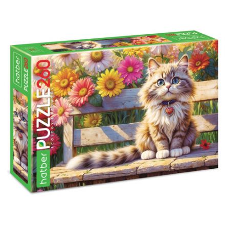 Пазл картонный "КОШАЧЬИ ЗАБАВЫ" 260 элементов АССОРТИ, 220х330 мм, HATBER Пазл картонный "КОШАЧЬИ ЗАБАВЫ" 260 элементов АССОРТИ, 220х330 мм, HATBER