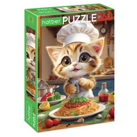 Пазл картонный "КОШАЧЬИ ЗАБАВЫ" 260 элементов АССОРТИ, 220х330 мм, HATBER Пазл картонный "КОШАЧЬИ ЗАБАВЫ" 260 элементов АССОРТИ, 220х330 мм, HATBER