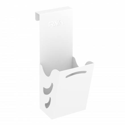 Навесной лоток для ручек и карандашей MAN-04 Белый металл 80*103*200