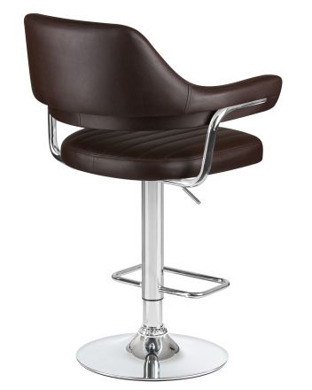 Набор 2 шт Стул барный DOBRIN CHARLY, коричневый