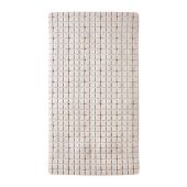 Коврик для ванны противоскользящий 71х40 см, "Пиксели", бежевый, ПВХ, присоски, PRIMILA (ПРИМИЛА), 700383
