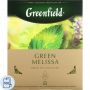Чай Greenfield Green Melissa зеленый фольгир.100пак/уп 0879-09 Чай Greenfield Green Melissa зеленый фольгир.100пак/уп 0879-09