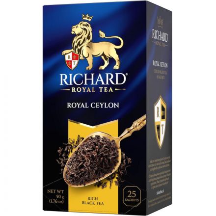 Чай Richard Royal Ceylon черный, 25 пак