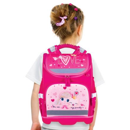Ранец ЮНЛАНДИЯ WISE для начальной школы, "Lovely friends", 37x29х15 см, 270587 Ранец ЮНЛАНДИЯ WISE для начальной школы, "Lovely friends", 37x29х15 см, 270587